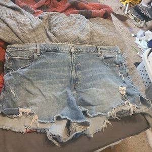 Size 22 abercrombie shorts